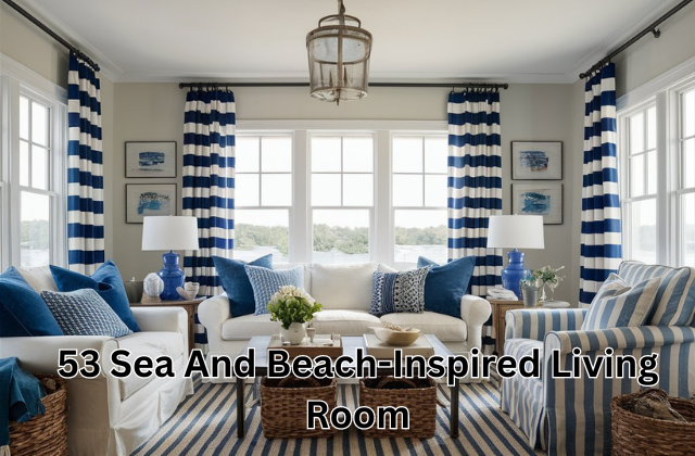 53 Sea and Beach-Inspired Living Room